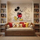 Wall Murals: Mickey Mouse Evolution 13