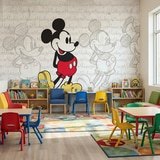 Wall Murals: Mickey Mouse Evolution 6