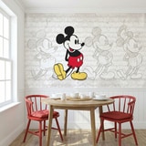 Wall Murals: Mickey Mouse Evolution 8