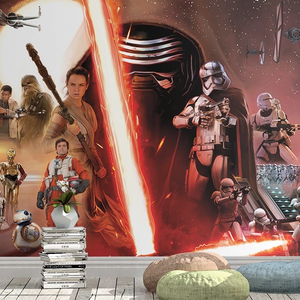 Wall Murals: Star Wars The Force Awakens 0
