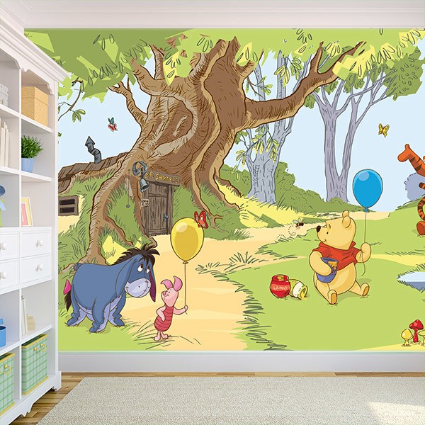 Wall Murals: Winnie the Pooh and Friends