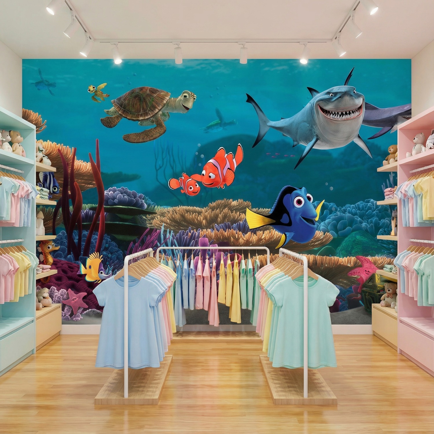 Wall Murals: Nemo Characters
