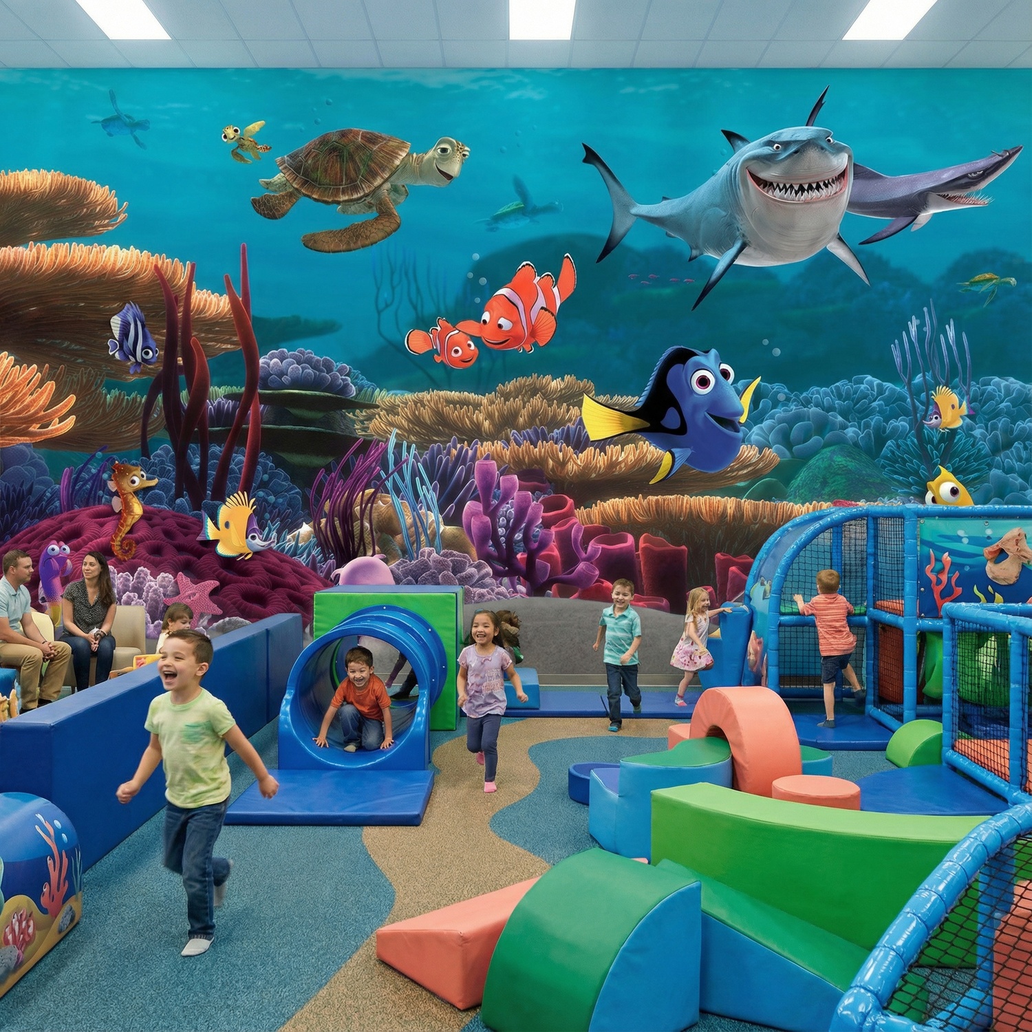 Wall Murals: Nemo Characters