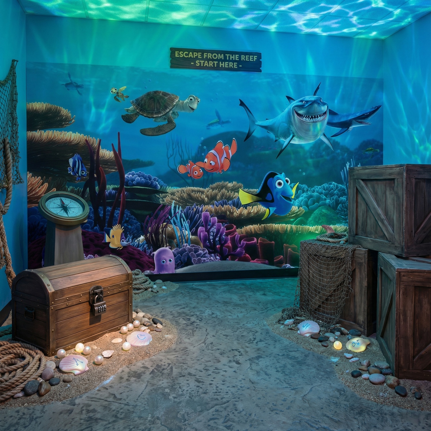 Wall Murals: Nemo Characters