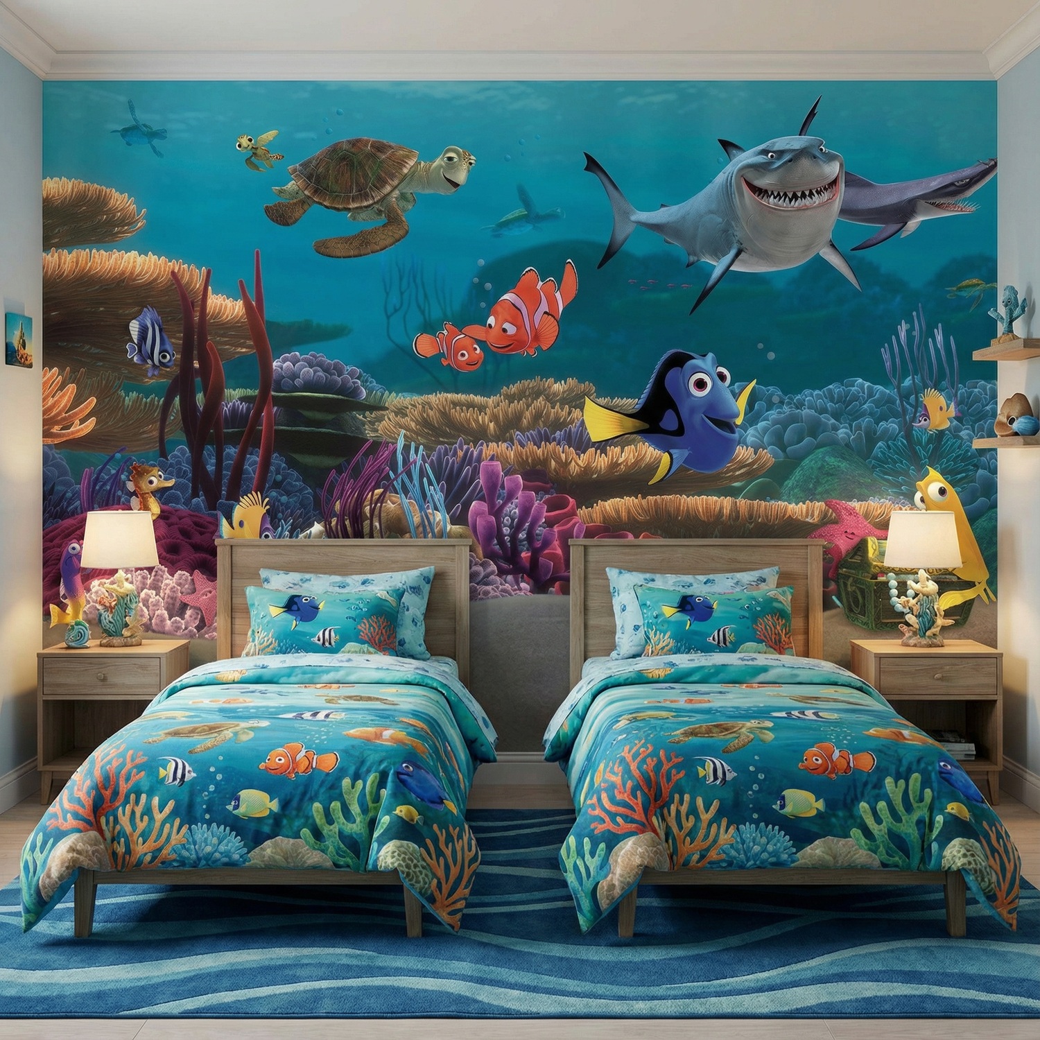 Wall Murals: Nemo Characters