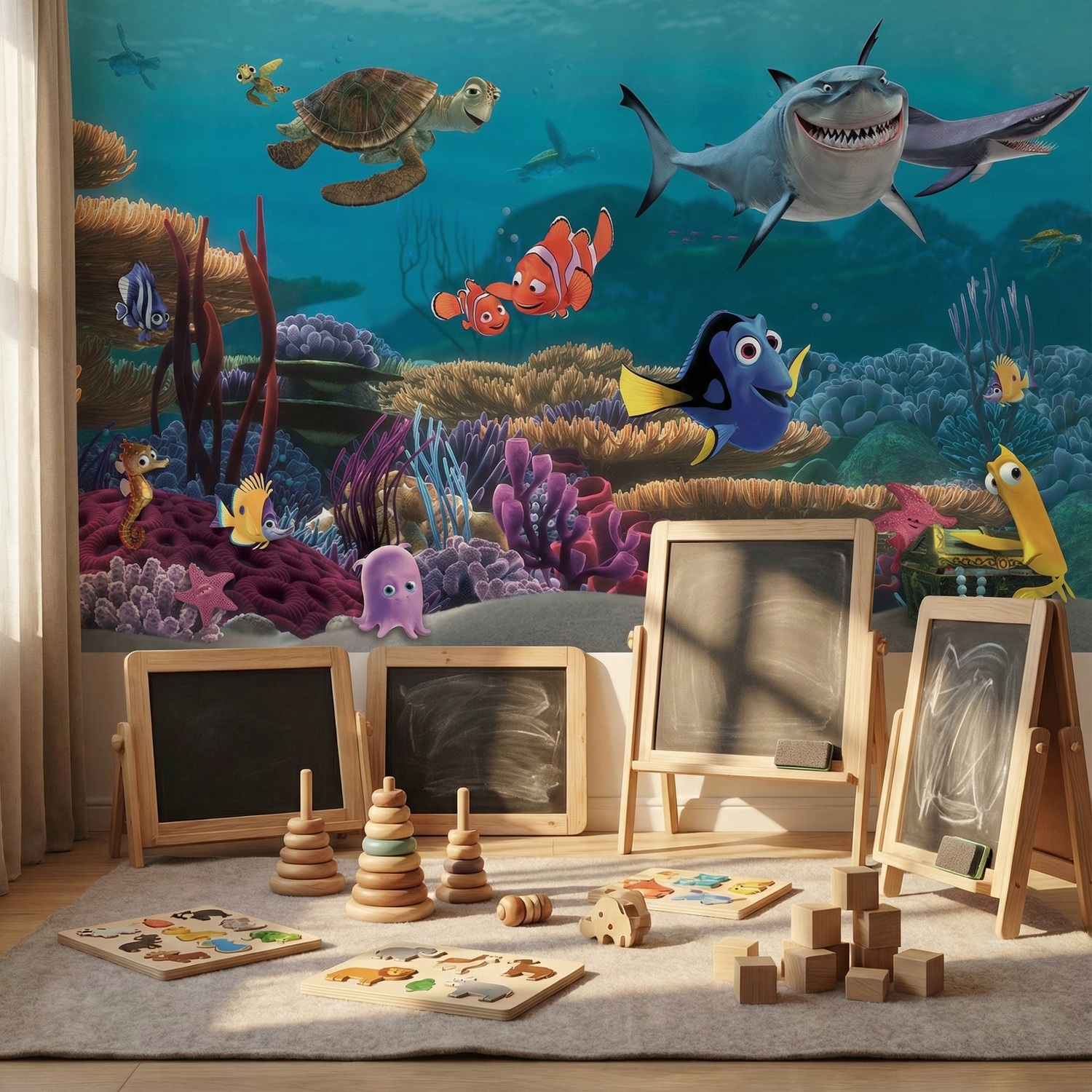 Wall Murals: Nemo Characters