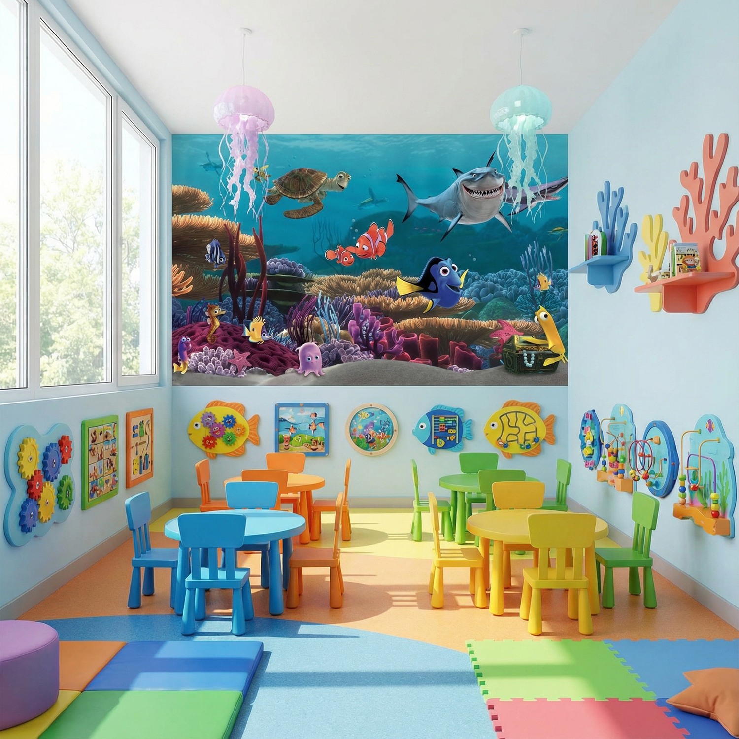Wall Murals: Nemo Characters