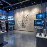 Wall Murals: Millennium Falcon Blueprints 8