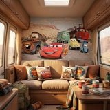 Wall Murals: Lightning McQueen and Friends at Radiator Springs 18