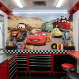 Wall Murals: Lightning McQueen and Friends at Radiator Springs 10