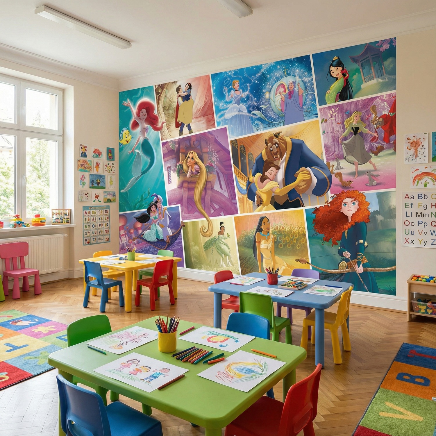 Wall Murals: Disney Princesses