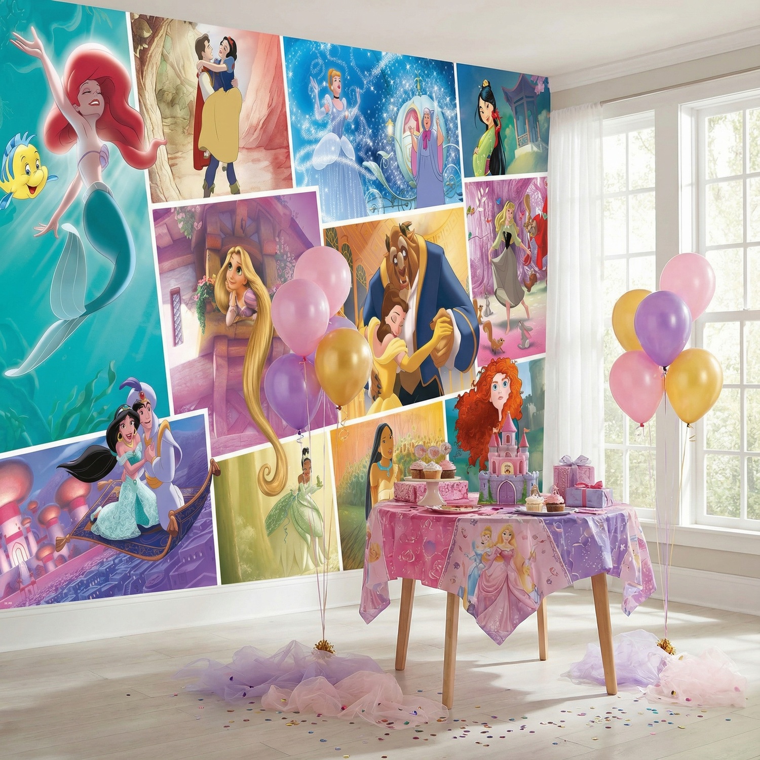 Wall Murals: Disney Princesses