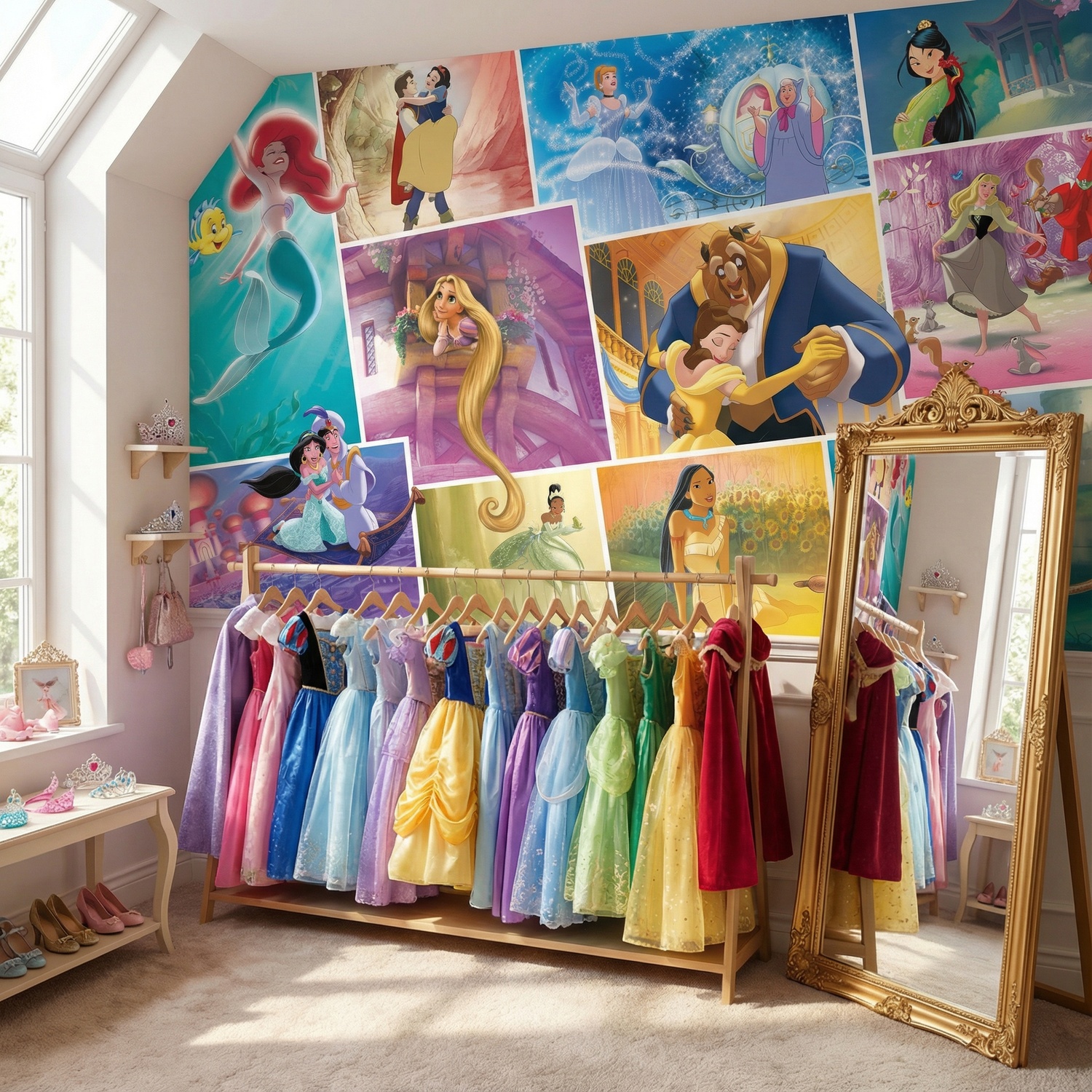 Wall Murals: Disney Princesses