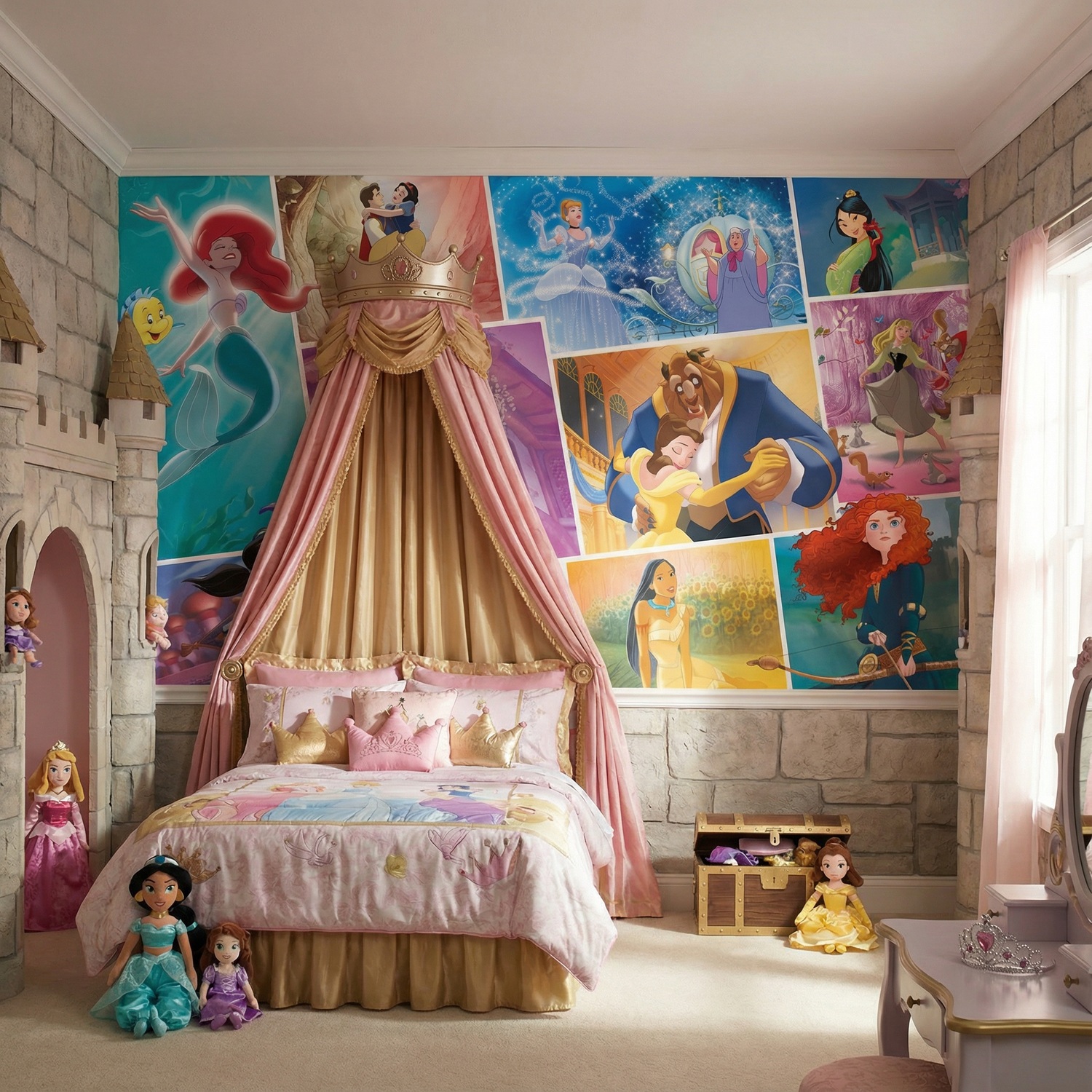 Wall Murals: Disney Princesses