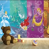 Wall Murals: 4 Disney Princesses 2