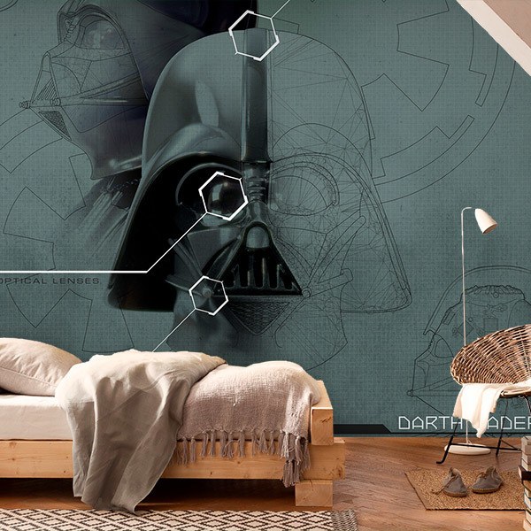 Wall Murals: Darth Vader Plans
