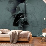 Wall Murals: Darth Vader Plans 2