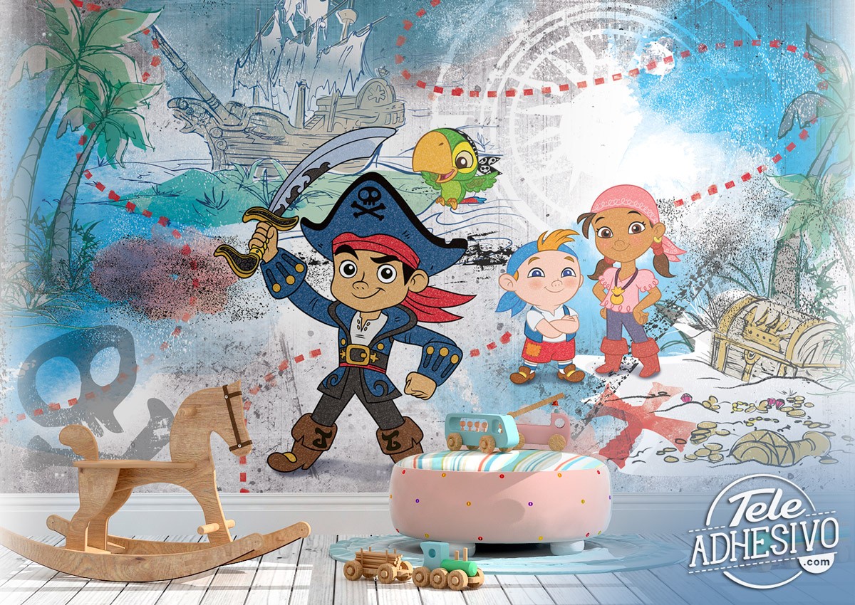 Wall Murals: Jake the Pirate