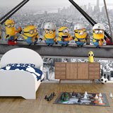 Wall Murals: Minions on the Beam 2