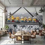 Wall Murals: Minions on the Beam 14