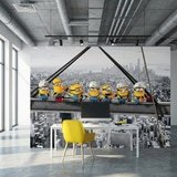 Wall Murals: Minions on the Beam 5