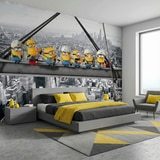 Wall Murals: Minions on the Beam 6