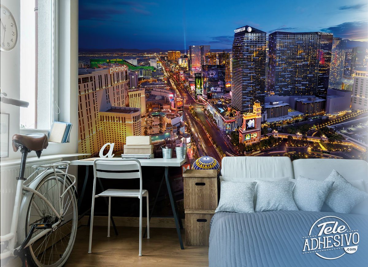 Wall Murals: Las Vegas, City of Sin