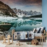 Wall Murals: Lagoon between Mountains 22