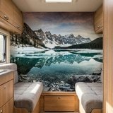 Wall Murals: Lagoon between Mountains 6