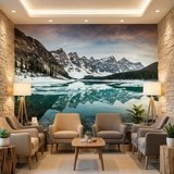 Wall Murals: Lagoon between Mountains 7