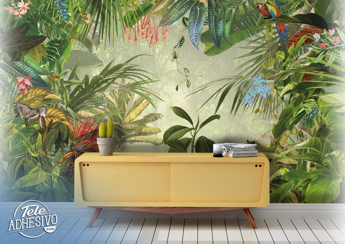 Wall Murals: The Nature of the Jungle