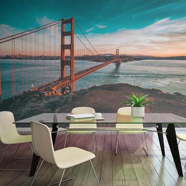 Wall Murals: Golden Gate Bridge