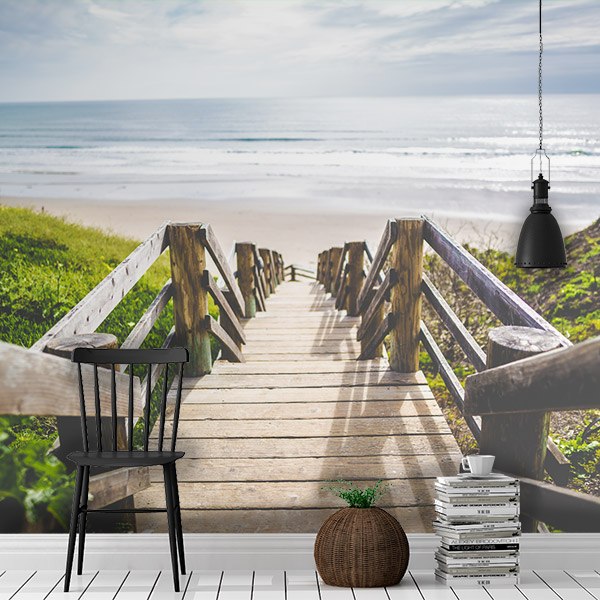 Wall Murals: Walkway to the beach