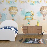 Wall Murals: Animals and Balloons 2