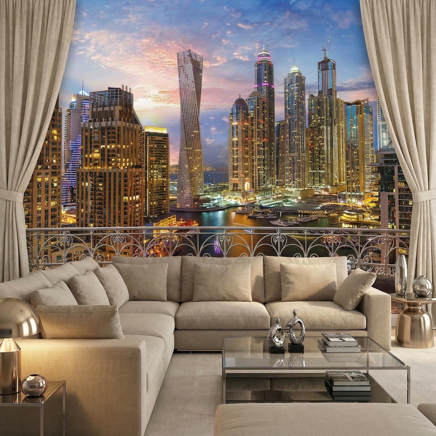 Wall Murals: Dubai Skyline