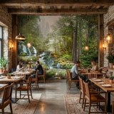 Wall Murals: Forest and Waterfall 14