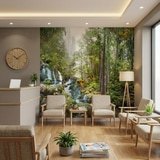 Wall Murals: Forest and Waterfall 15