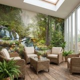 Wall Murals: Forest and Waterfall 8