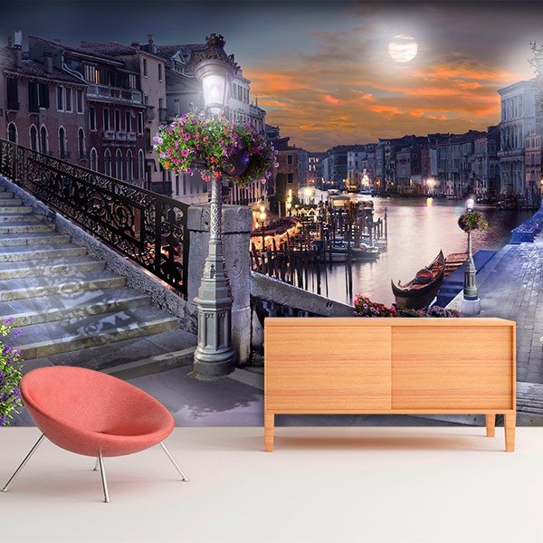 Wall Murals: Venice by Night