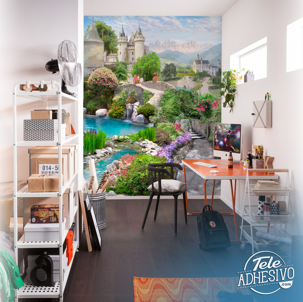 Wall Murals: Beautiful Gardens