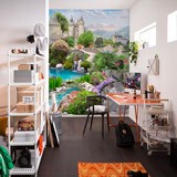 Wall Murals: Beautiful Gardens 2