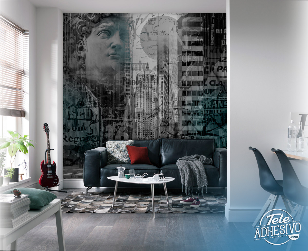 Wall Murals: City Collage