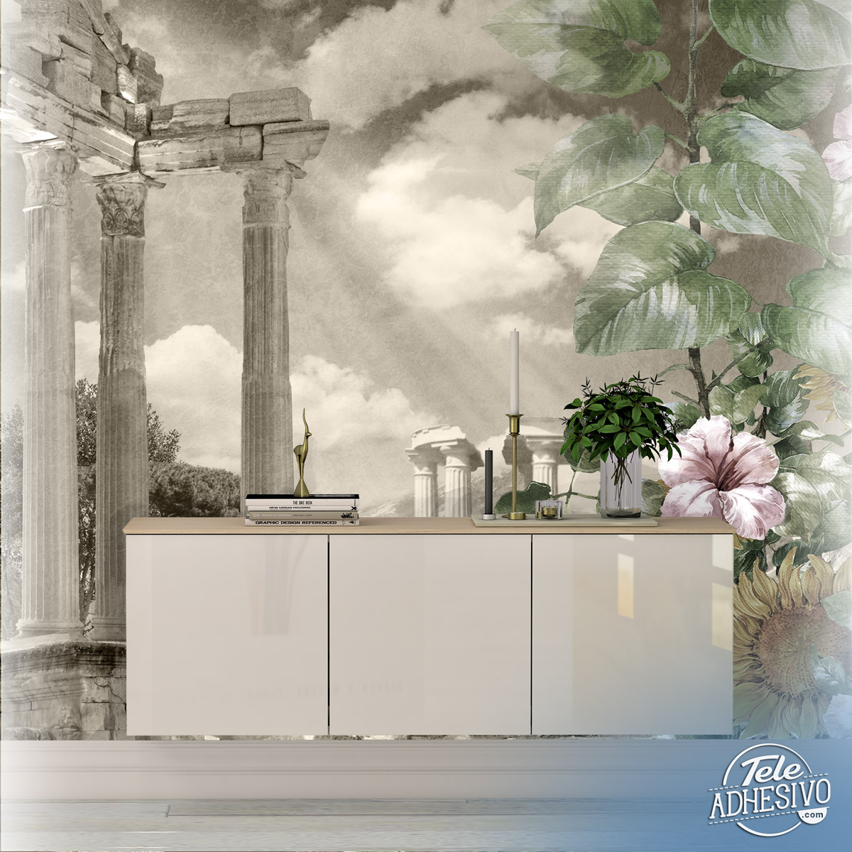Wall Murals: Greek Ruins
