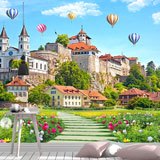 Wall Murals: Fortified Village 2