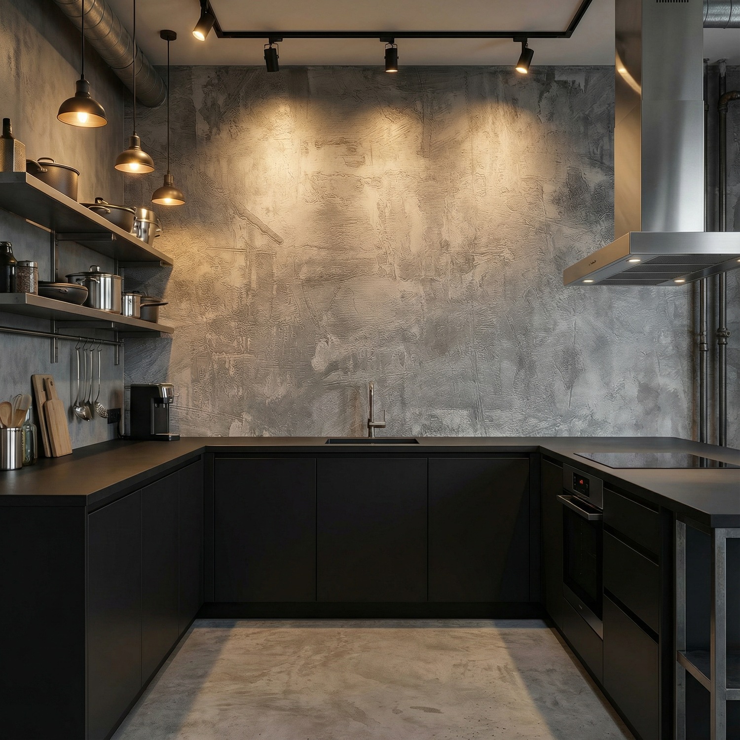 Wall Murals: Cement Texture