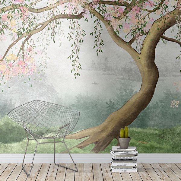 Wall Murals: Painted Tree 0