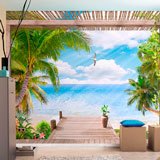 Wall Murals: Seaside Porch 2