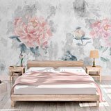 Wall Murals: Painted Roses 2