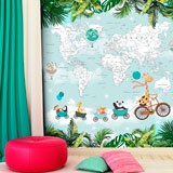 Wall Murals: Friends Travel the World 2