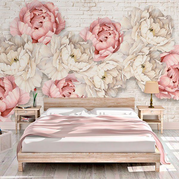 Wall Murals: Peony Flower Wall 0